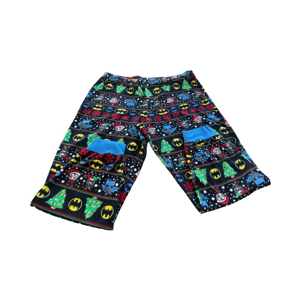 DC Comics Batman Christmas Pajama Set Women’s XL 16-18 Holiday 2 Piece - Picture 7 of 11